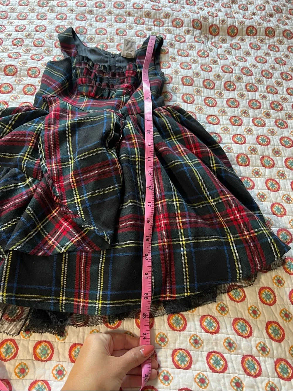 Harajuku Mini for Target Plaid Steampunk Dress size 4/5